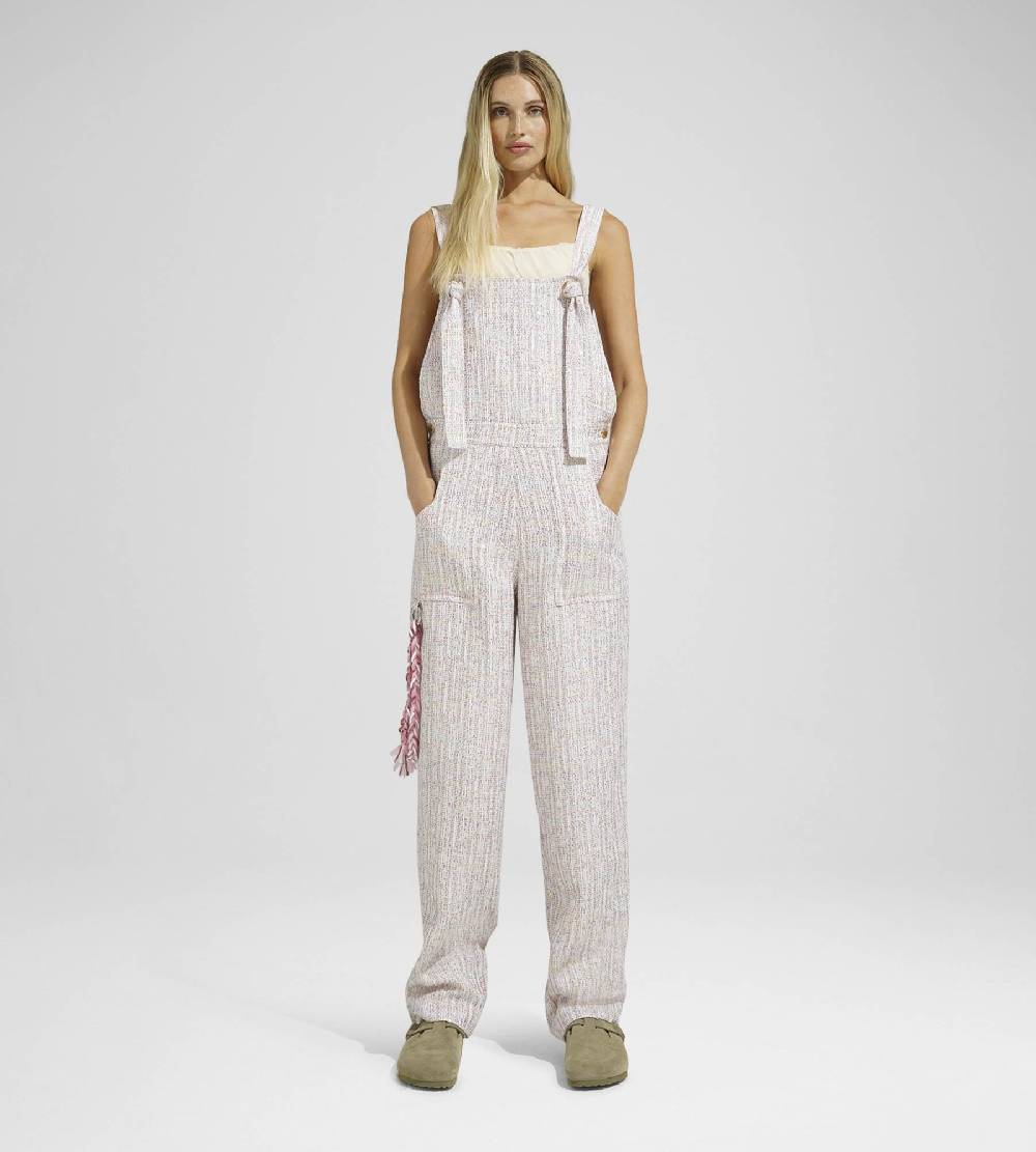 Khrisjoy SALOPETTE TWEED PAILLETTES TRAMÉ Pezzi Unici