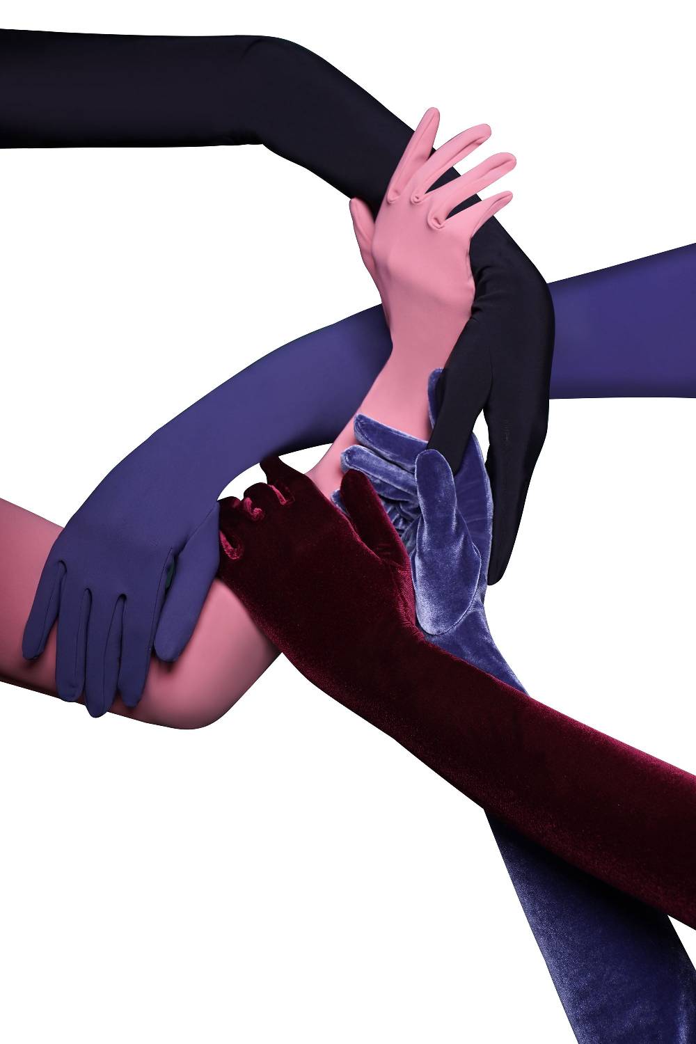 La Petite Robe Di Chiara Boni long gloves Nuovi prodotti