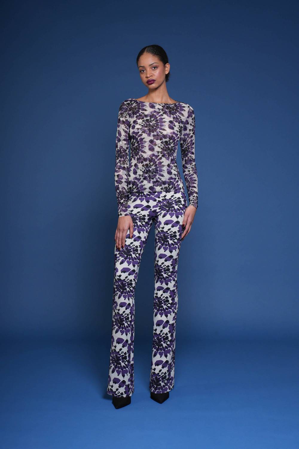 La Petite Robe Di Chiara Boni lupina illusion printed top