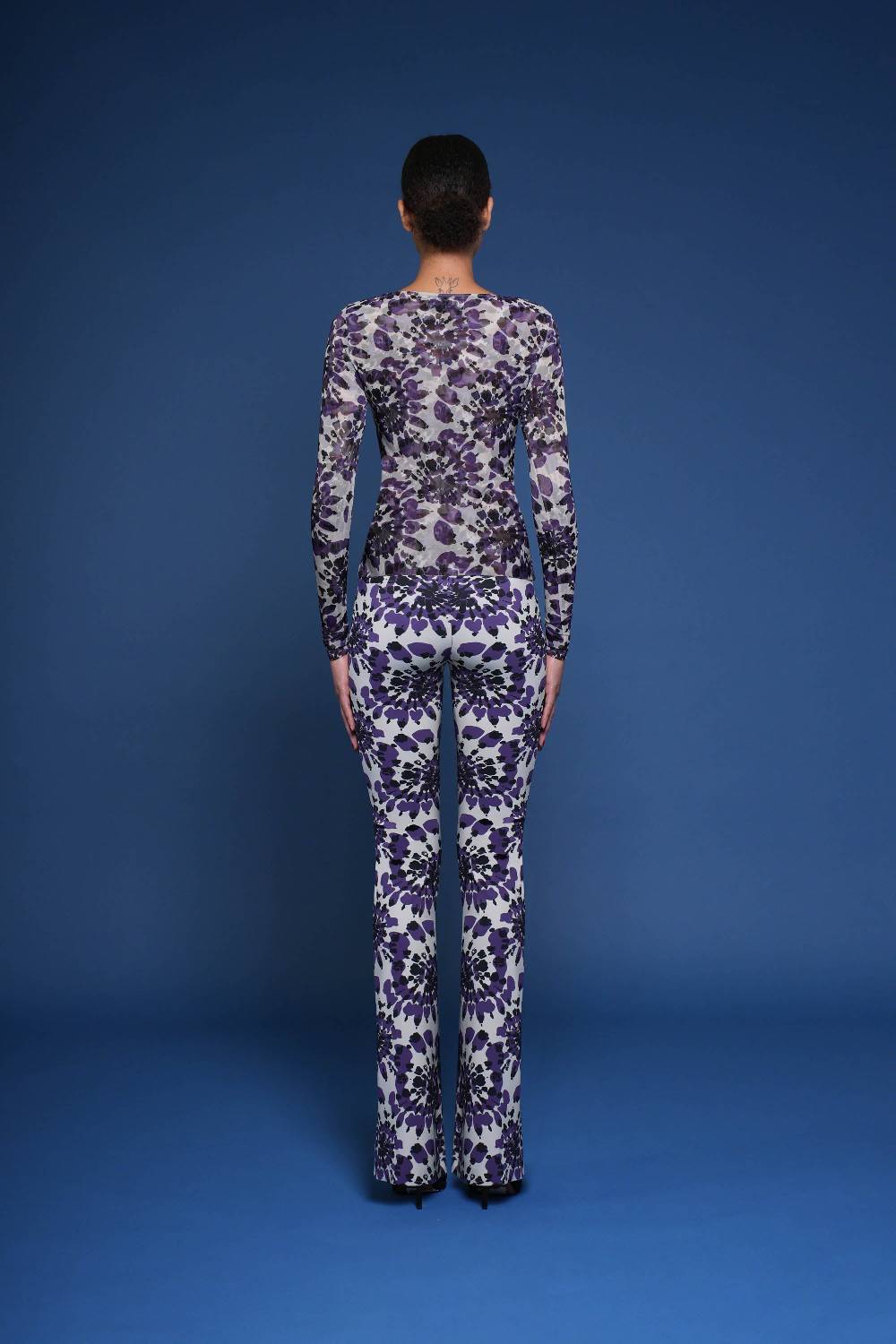 La Petite Robe Di Chiara Boni lupina illusion printed top Offerta settimanale