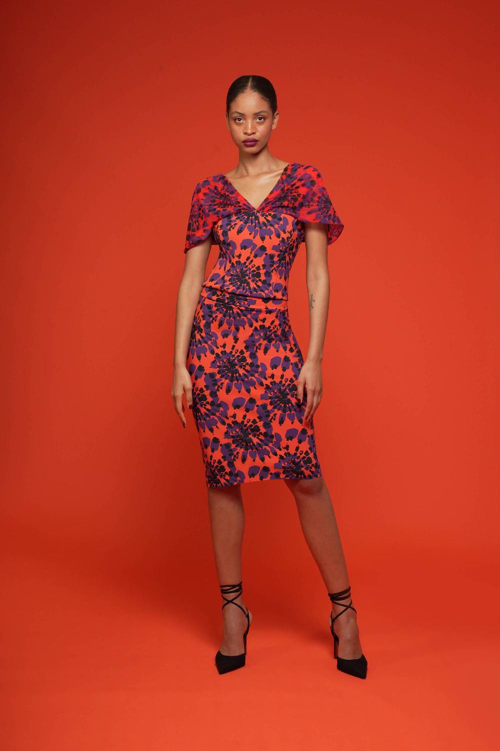 La Petite Robe Di Chiara Boni zanna illusion printed top