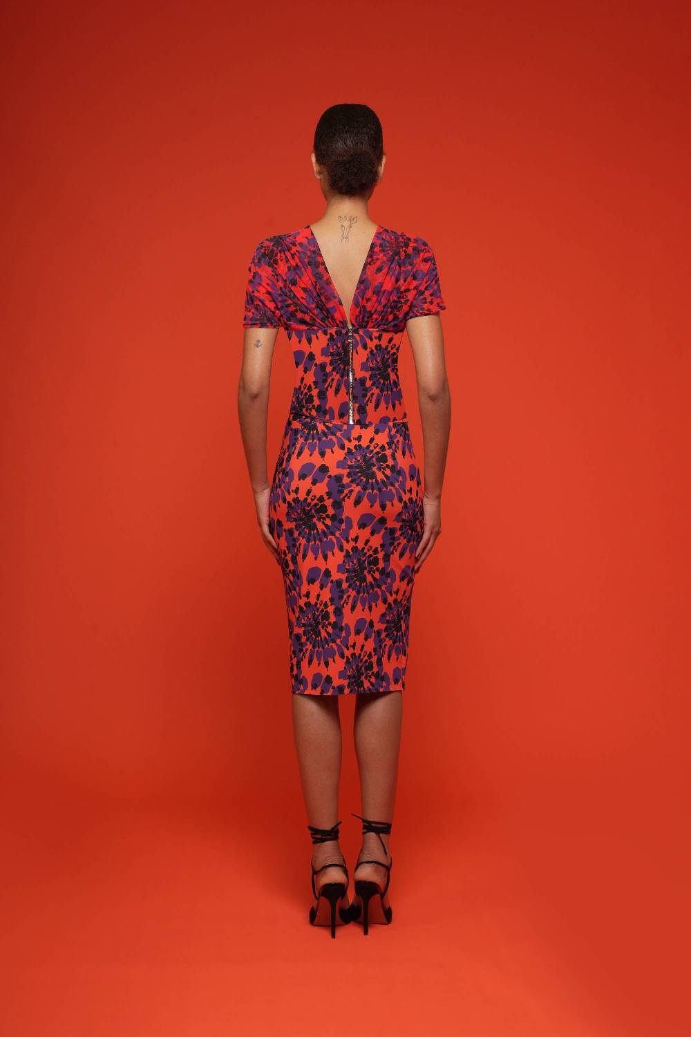 La Petite Robe Di Chiara Boni zanna illusion printed top Ultimi tre giorni