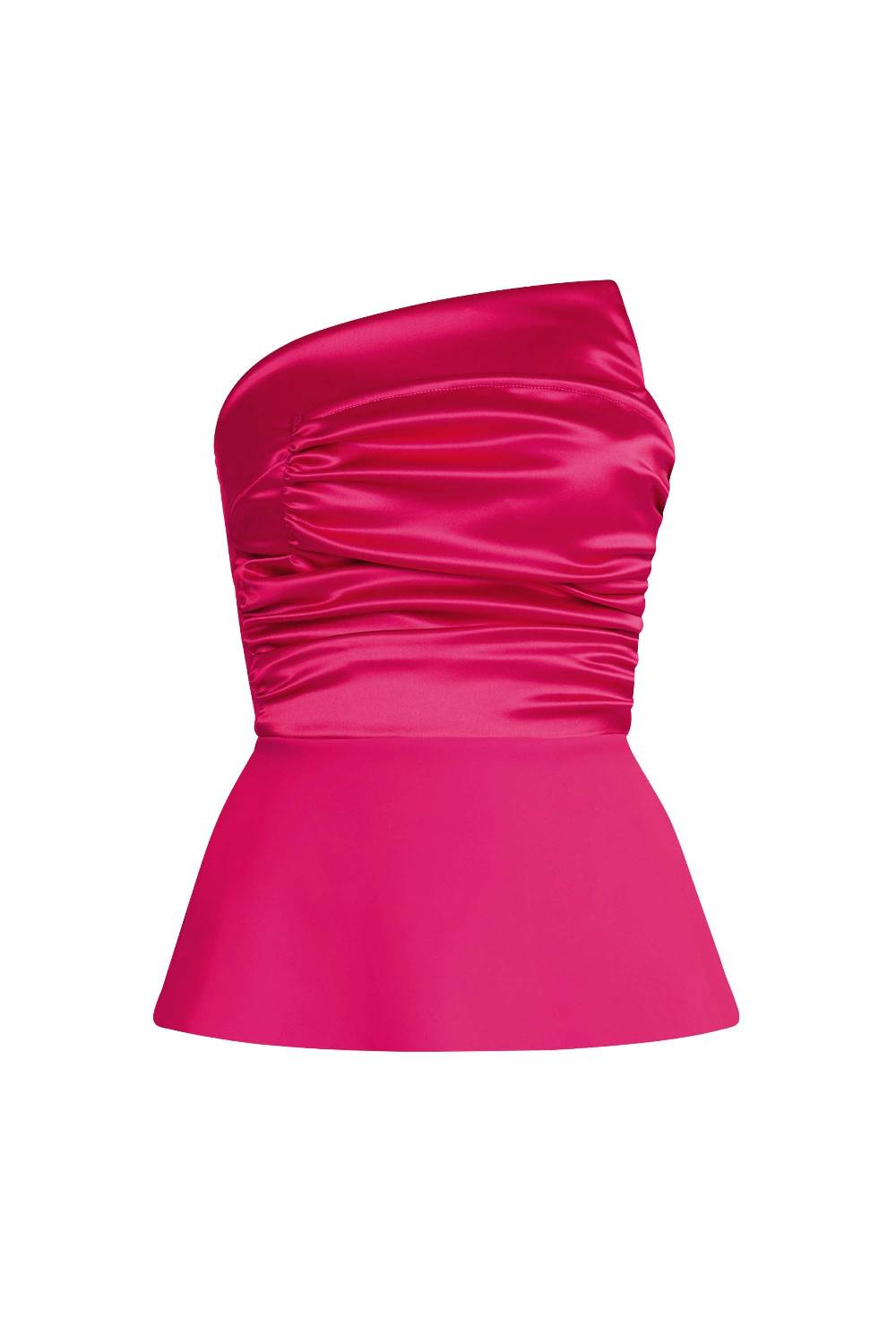 La Petite Robe Di Chiara Boni perma satin top Latest stili