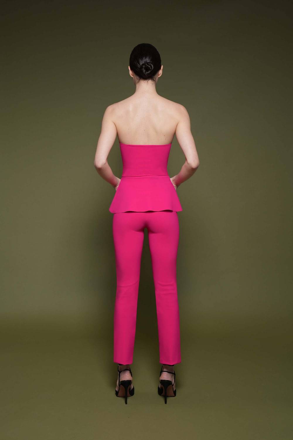 La Petite Robe Di Chiara Boni perma satin top Latest stili