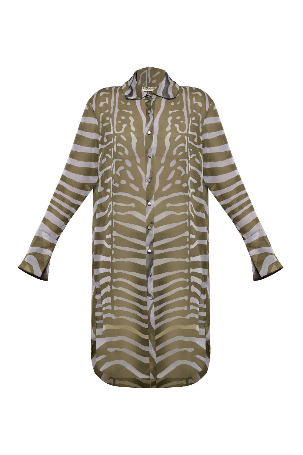 La Petite Robe Di Chiara Boni amil chiffon printed shirt Only for today