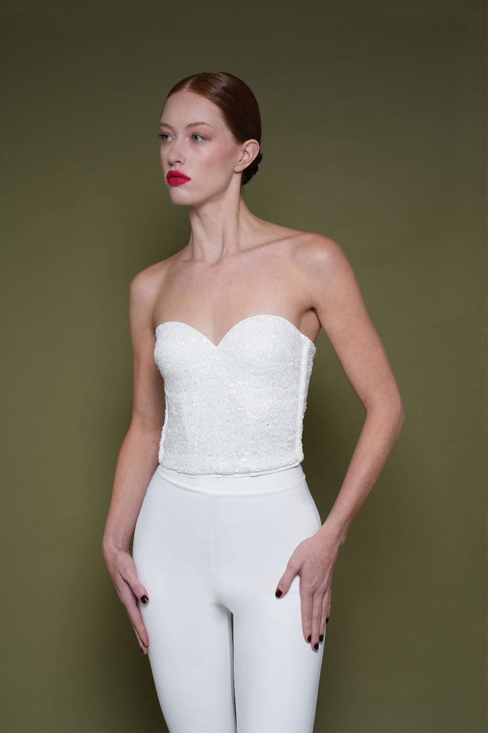 La Petite Robe Di Chiara Boni mutualia sequined top Offerta speciale della fabbrica