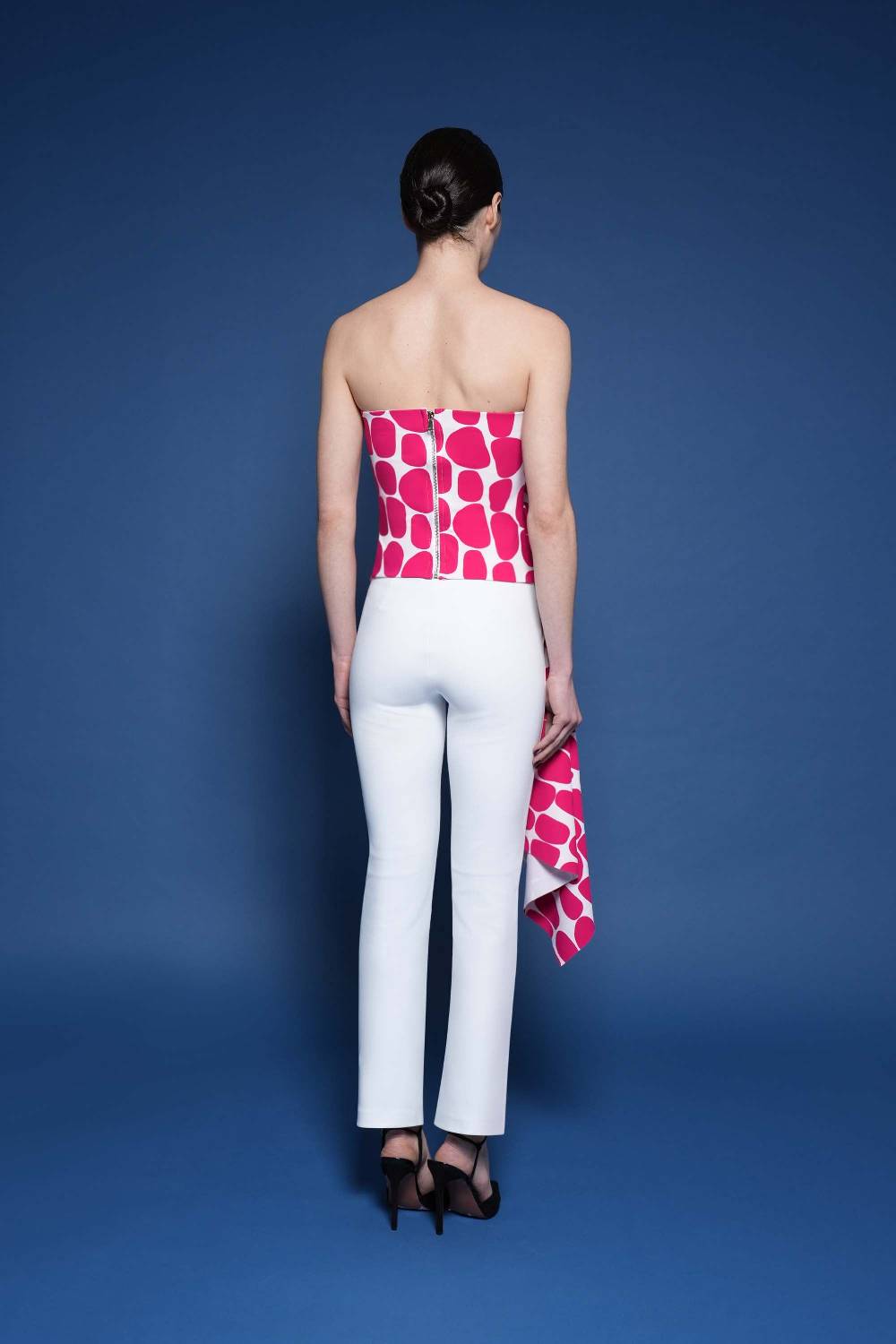 La Petite Robe Di Chiara Boni jonie printed top Sostegno trimestrale