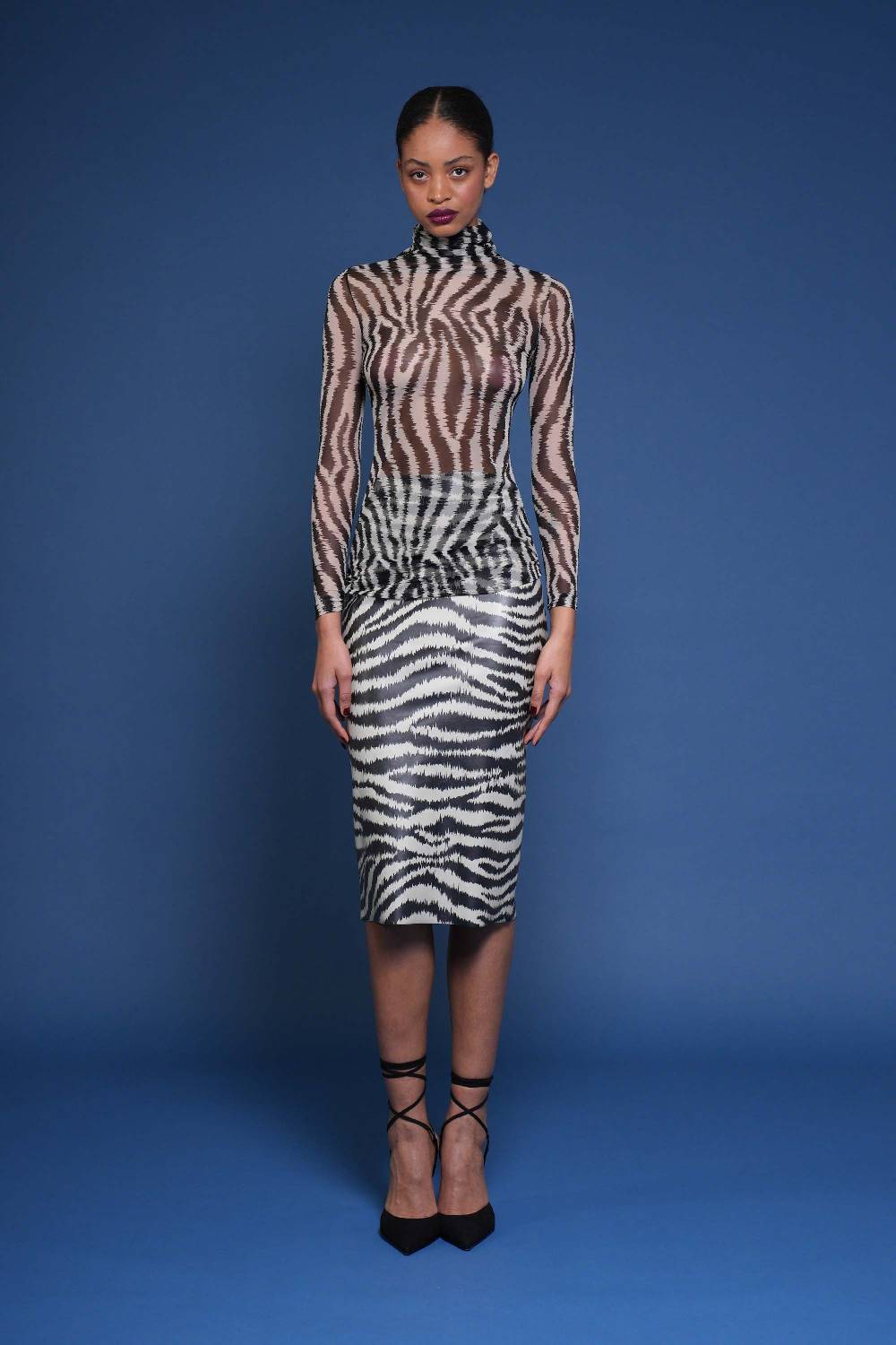 La Petite Robe Di Chiara Boni lupis illusion printed top