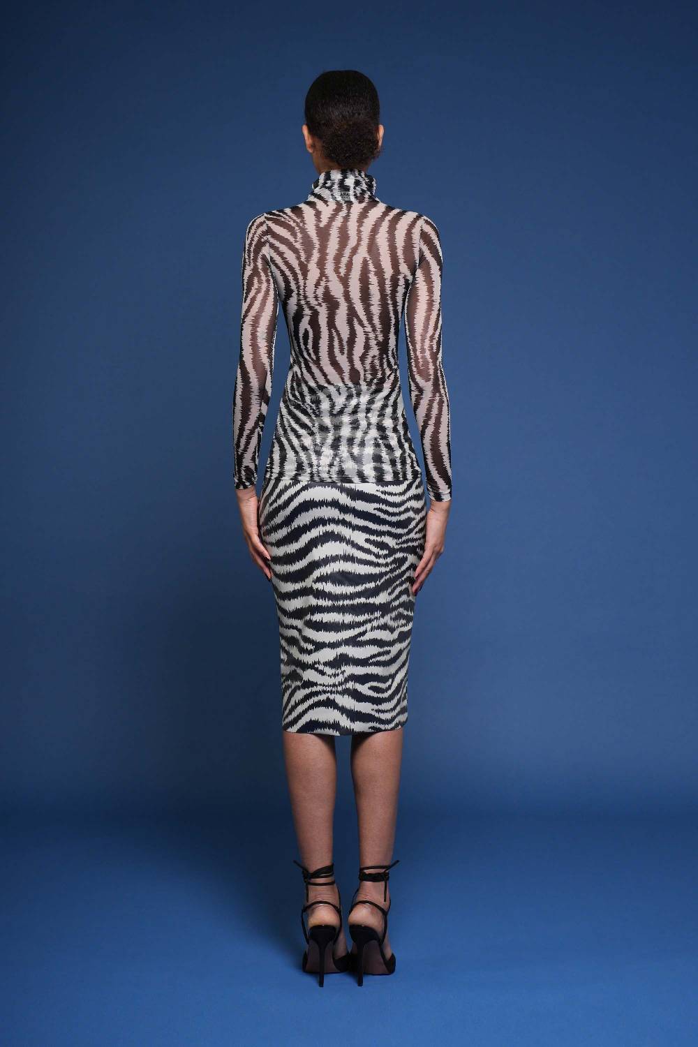 La Petite Robe Di Chiara Boni lupis illusion printed top Enormi sconti