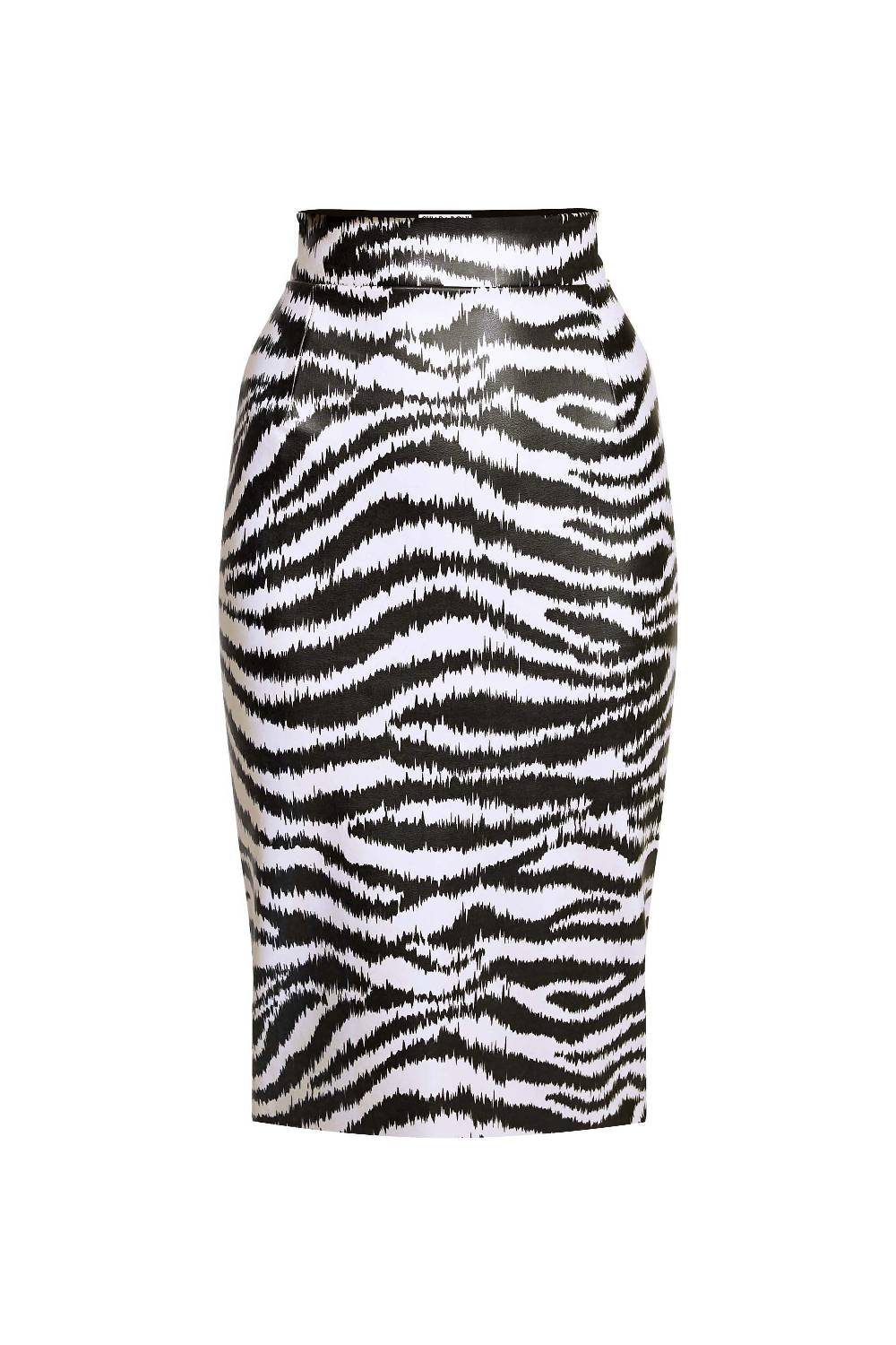 La Petite Robe Di Chiara Boni lumi faux-leather printed skirt Consegna Veloce