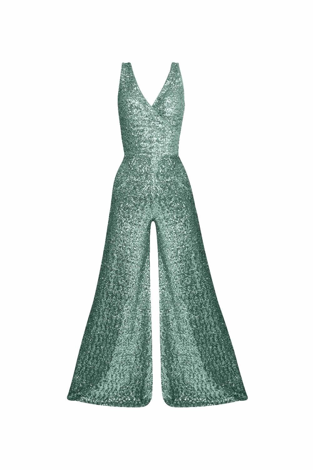 La Petite Robe Di Chiara Boni trifone sequine jumpsuit Presa