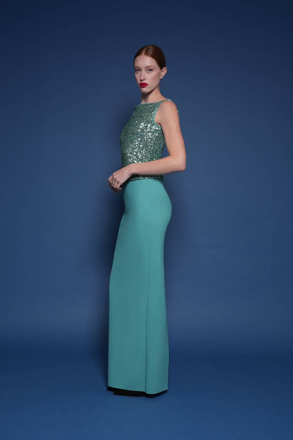 La Petite Robe Di Chiara Boni kaylee sequined gown Sconto