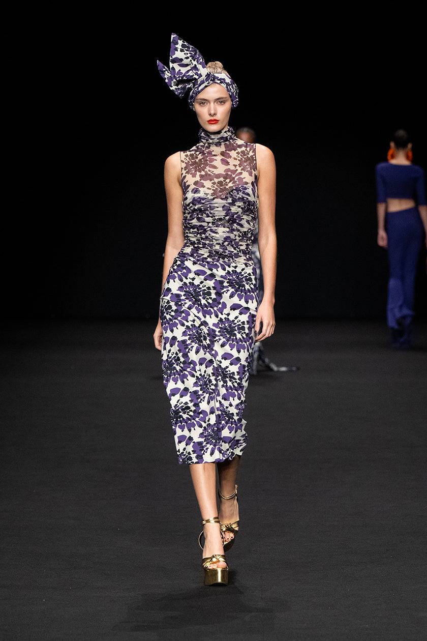 La Petite Robe Di Chiara Boni vina illusion printed dress