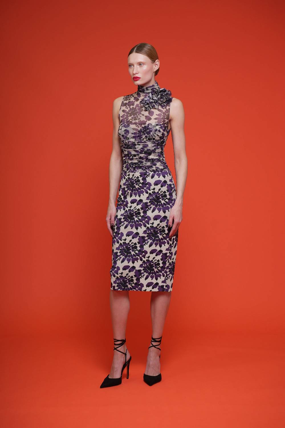 La Petite Robe Di Chiara Boni vina illusion printed dress Saldi Di Fabbrica
