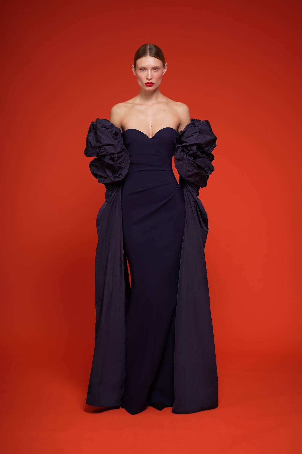 La Petite Robe Di Chiara Boni ecolu taffeta gown Nuova