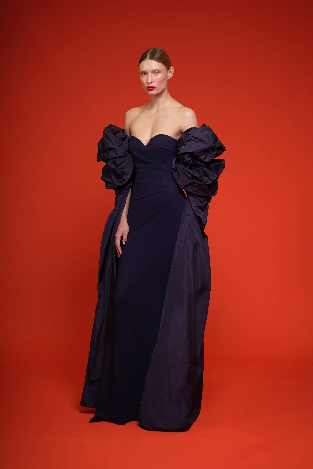 La Petite Robe Di Chiara Boni ecolu taffeta gown Nuova