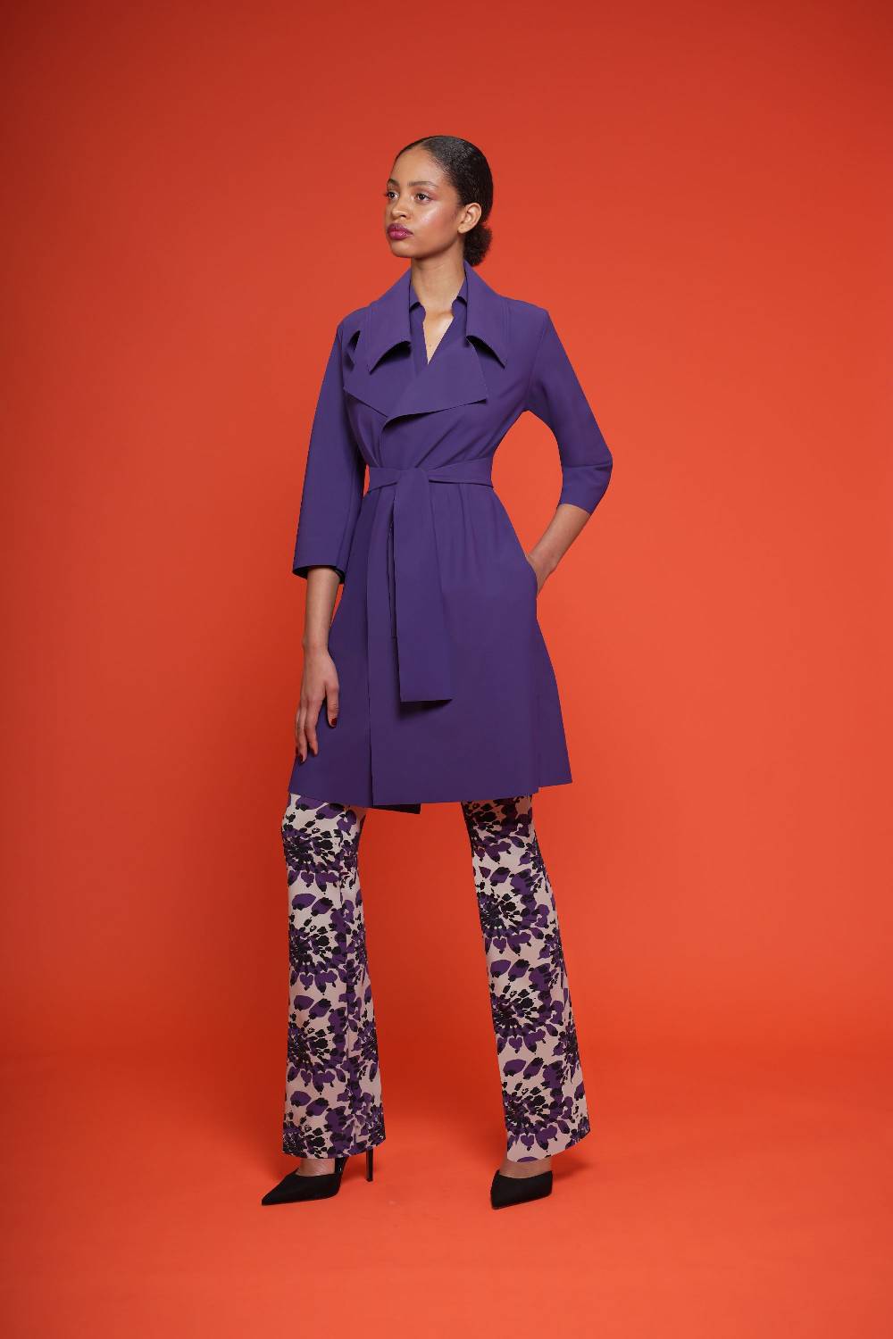 La Petite Robe Di Chiara Boni saveria duster coat Grande vendita