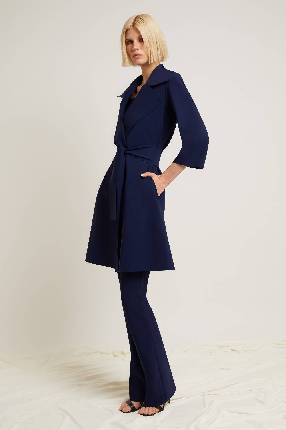 La Petite Robe Di Chiara Boni saveria duster coat Offerta San Valentino