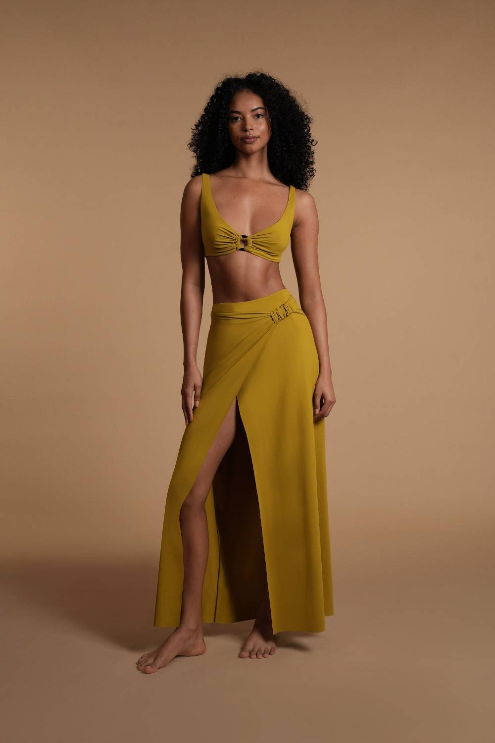 La Petite Robe Di Chiara Boni knot-ida rio skirt Bestseller