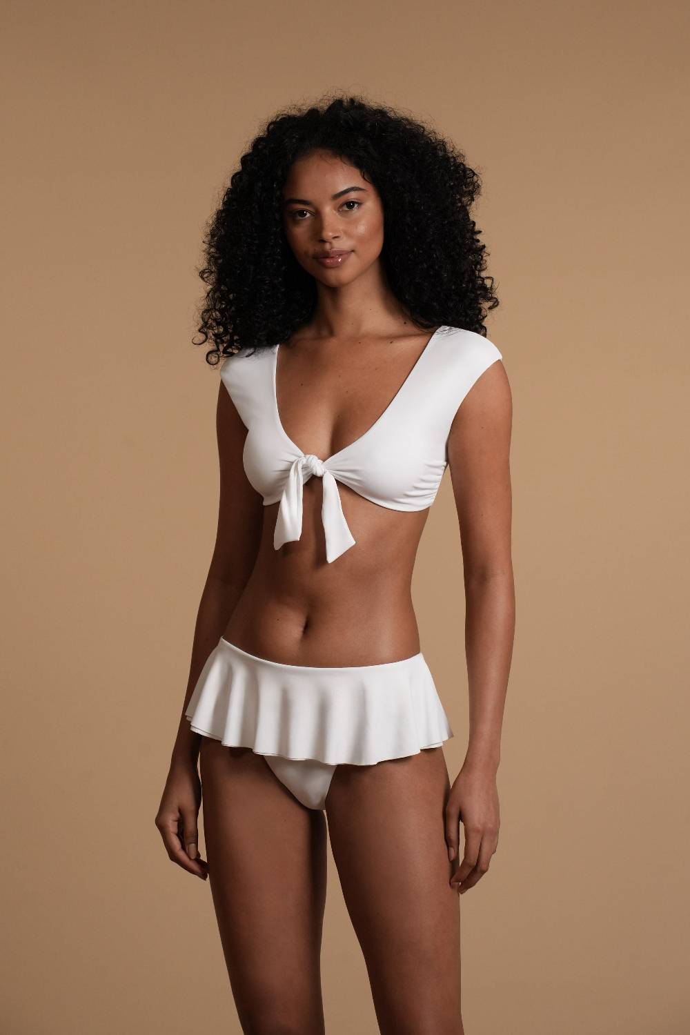 La Petite Robe Di Chiara Boni ruffle rio bikini Offerte speciali