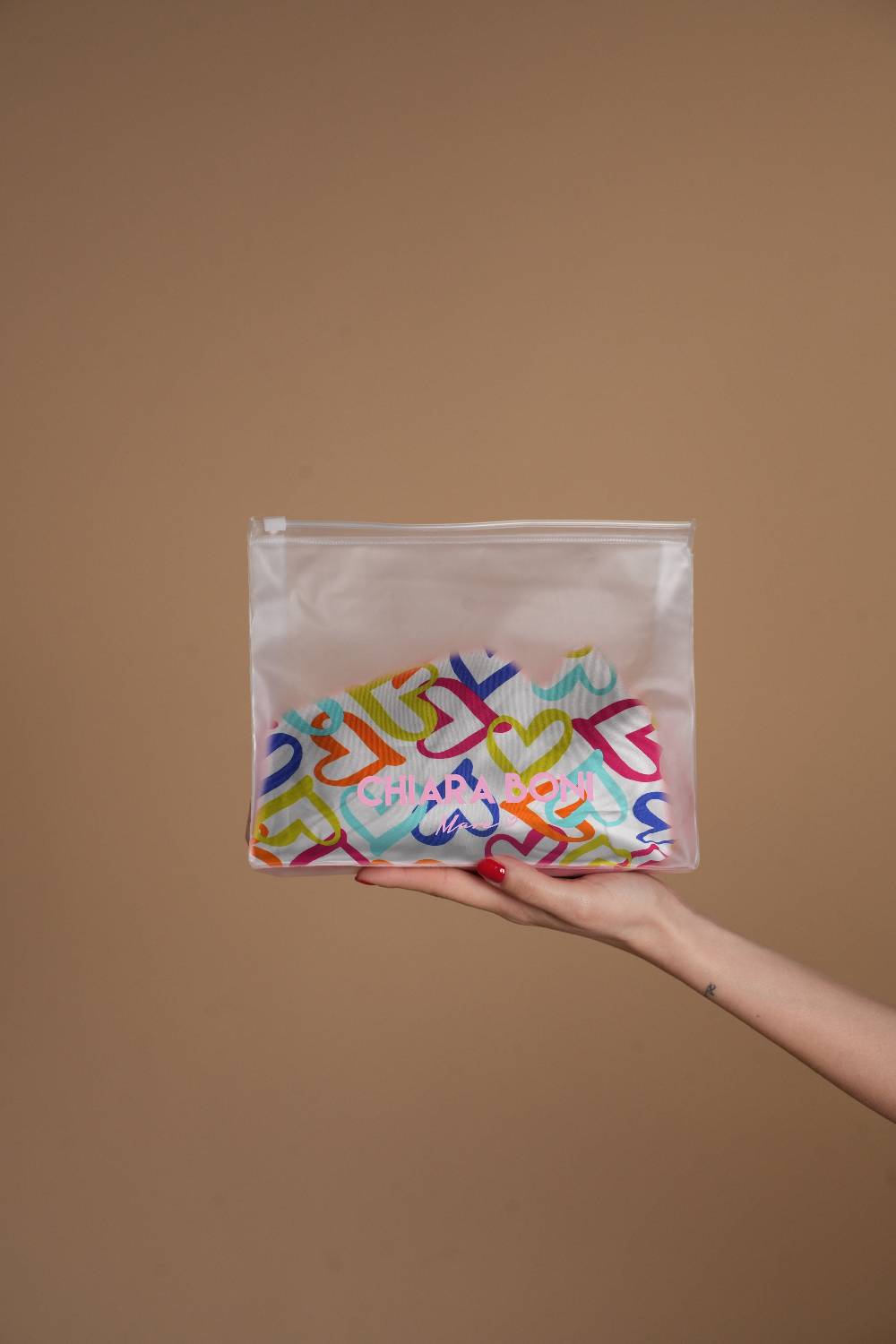 La Petite Robe Di Chiara Boni chiffon-fina printed cover-up Prezzo basso