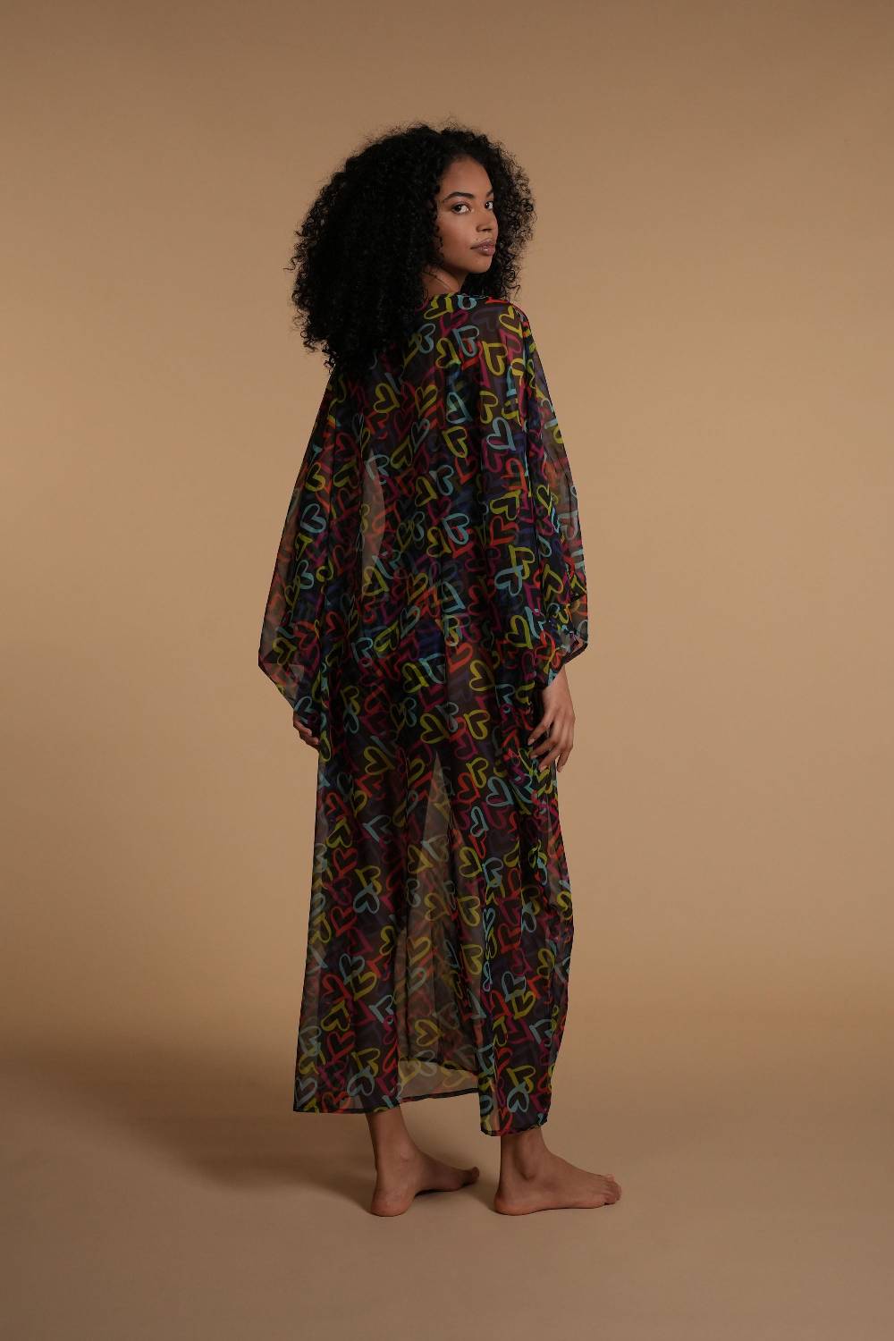 La Petite Robe Di Chiara Boni chiffon-mae printed cover-up Offerta settimanale