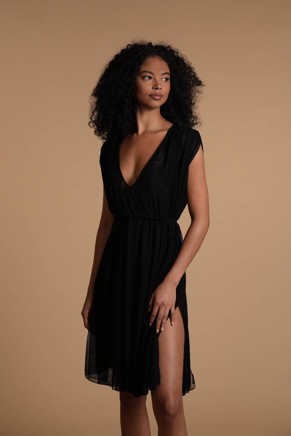 La Petite Robe Di Chiara Boni mesh-mindy cover-up Ritorno libero