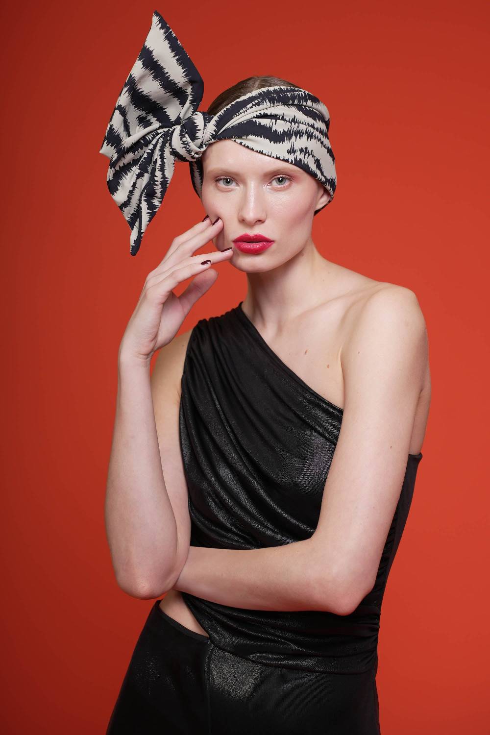 La Petite Robe Di Chiara Boni printed turban Ultimi tre giorni