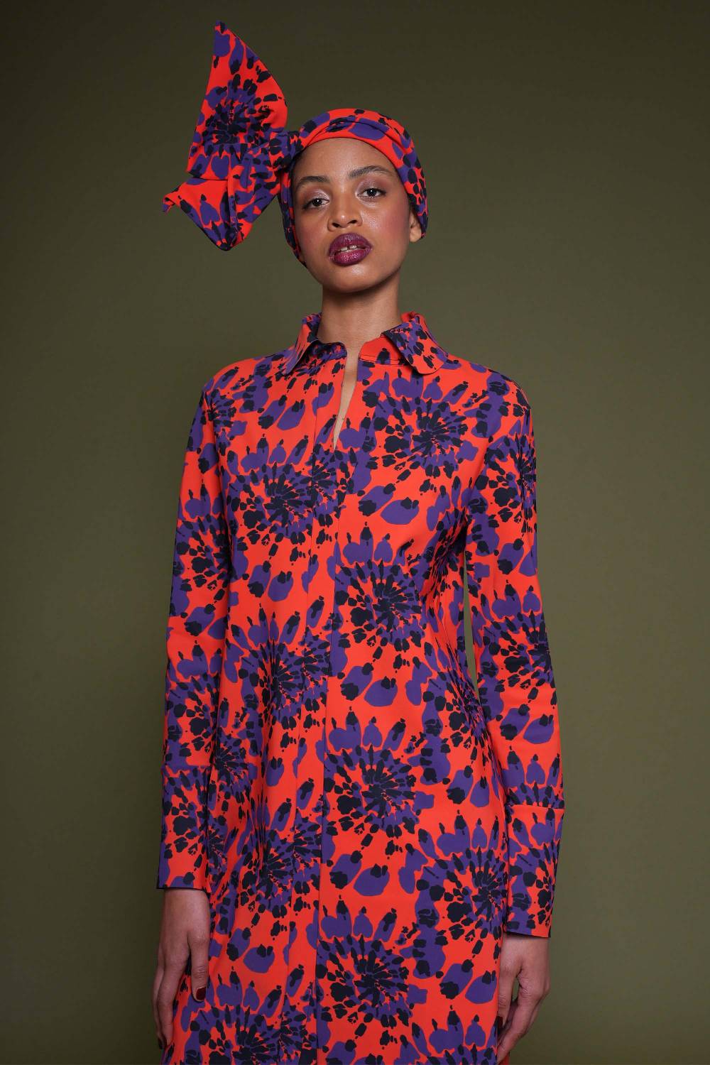 La Petite Robe Di Chiara Boni printed turban