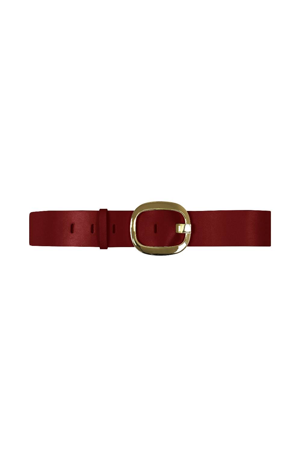 La Petite Robe Di Chiara Boni leather belt with metallic buckle Fino al 50% di sconto
