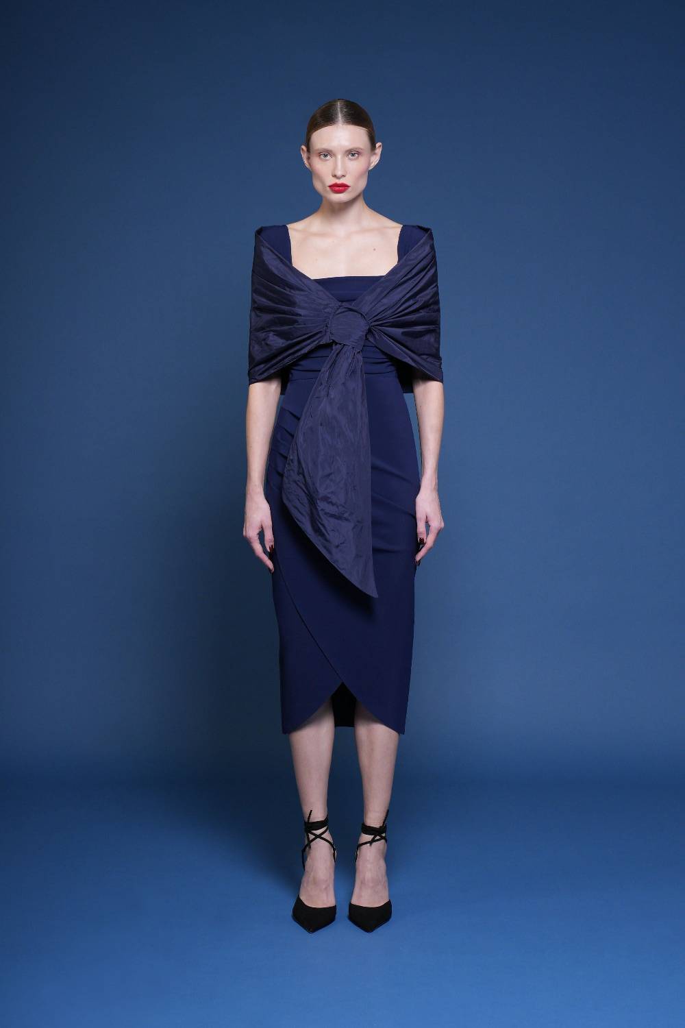 La Petite Robe Di Chiara Boni eva taffeta stole Offerta speciale della fabbrica