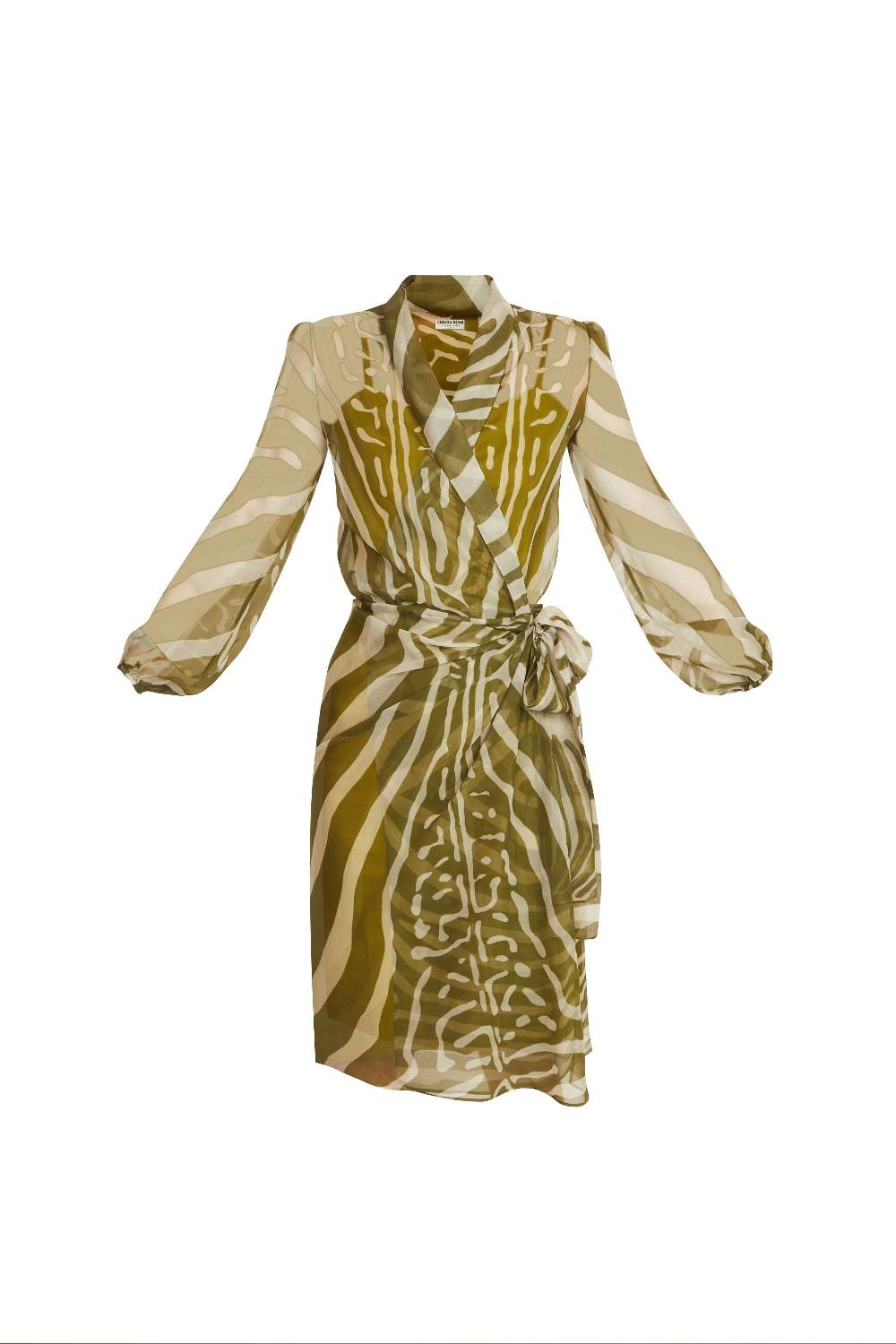 La Petite Robe Di Chiara Boni crizi printed chiffon dress Qualità