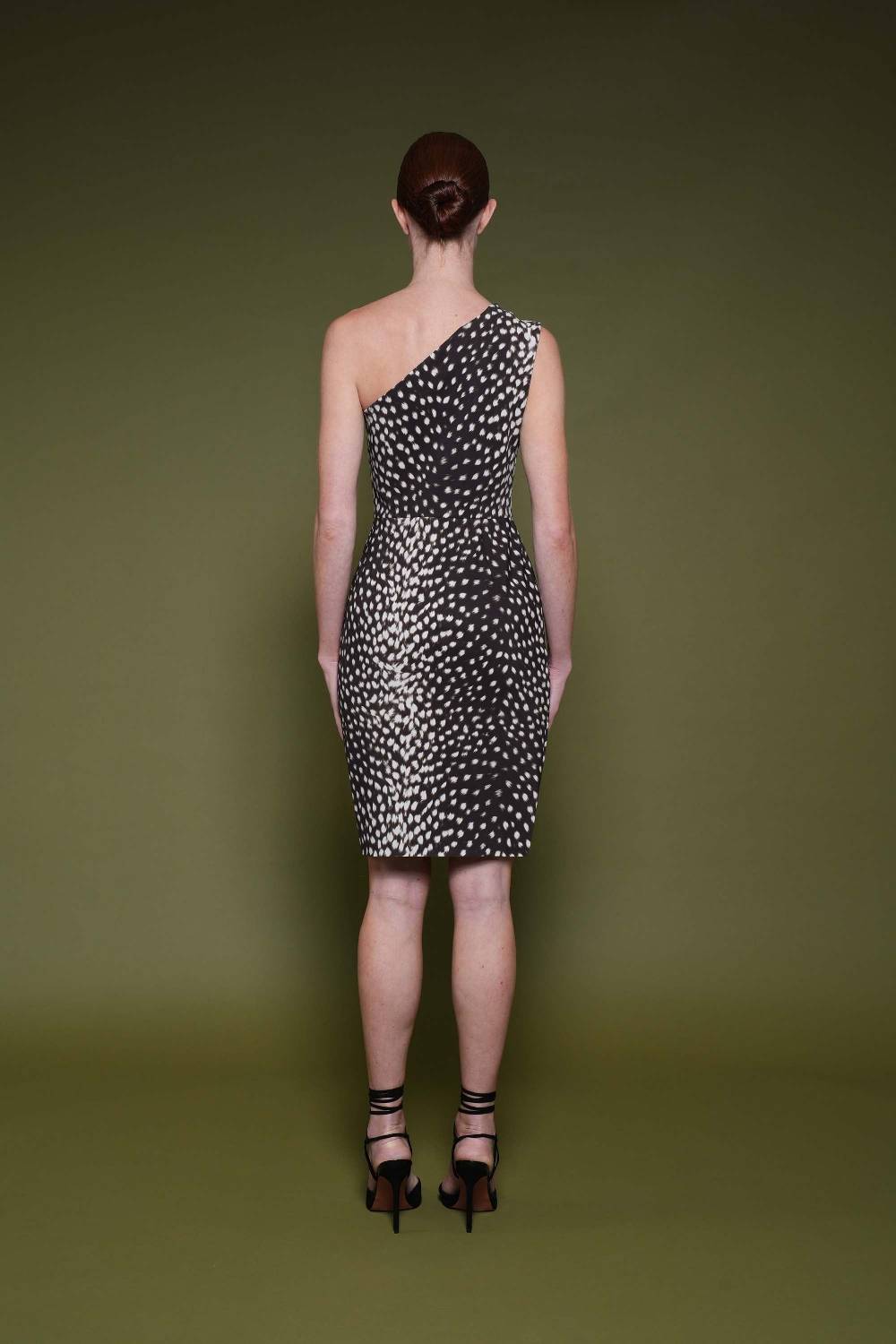 La Petite Robe Di Chiara Boni thalia illusion printed dress Promozione