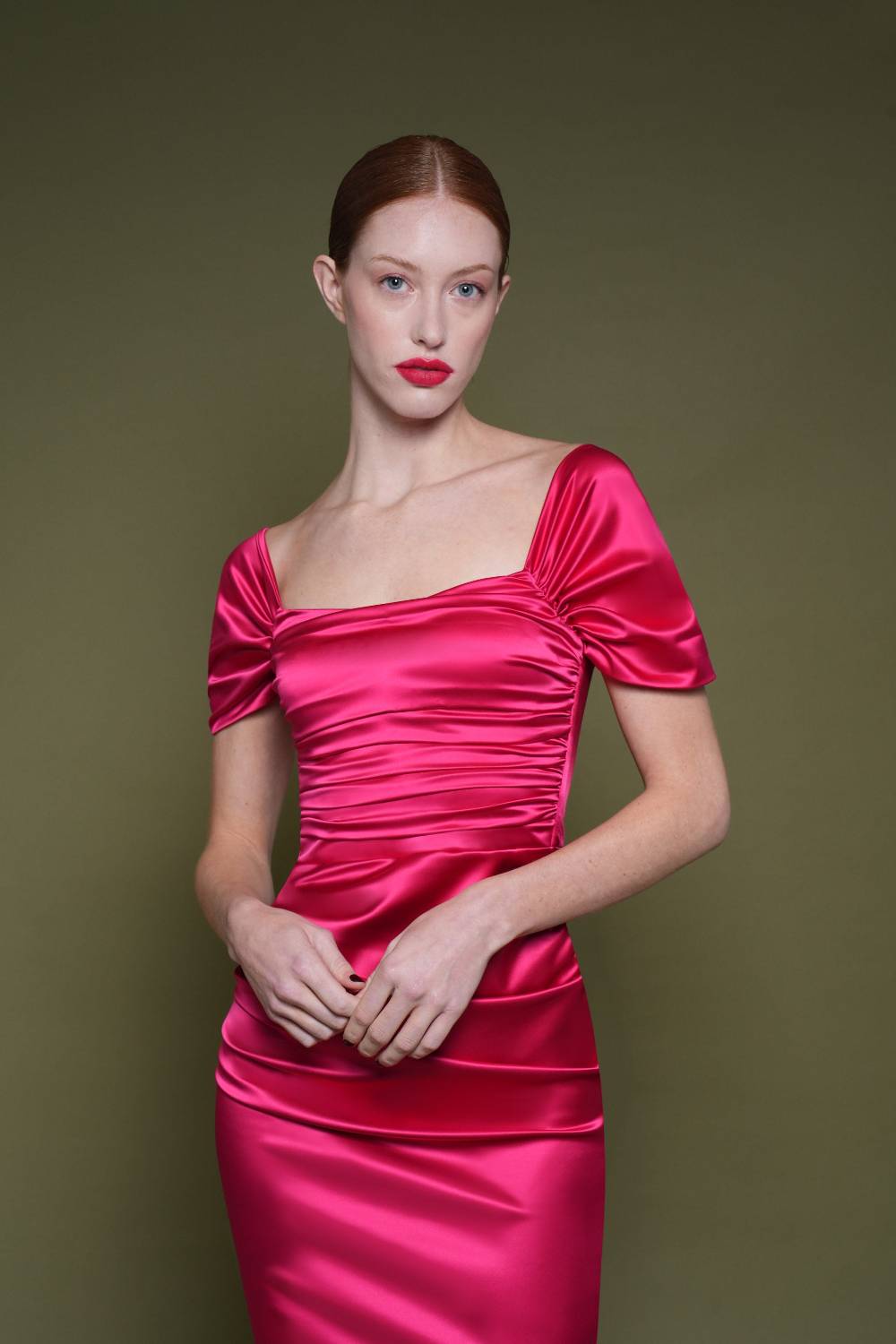 La Petite Robe Di Chiara Boni yudali satin gown Negozi Online