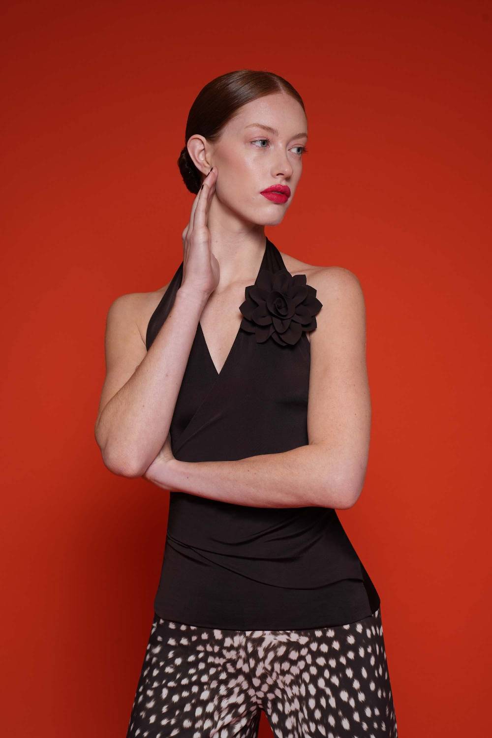 La Petite Robe Di Chiara Boni flower brooch Novità