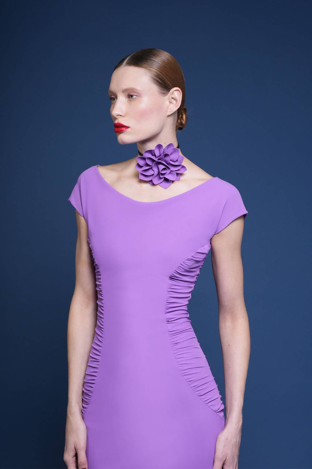 La Petite Robe Di Chiara Boni flower brooch Latest fashion