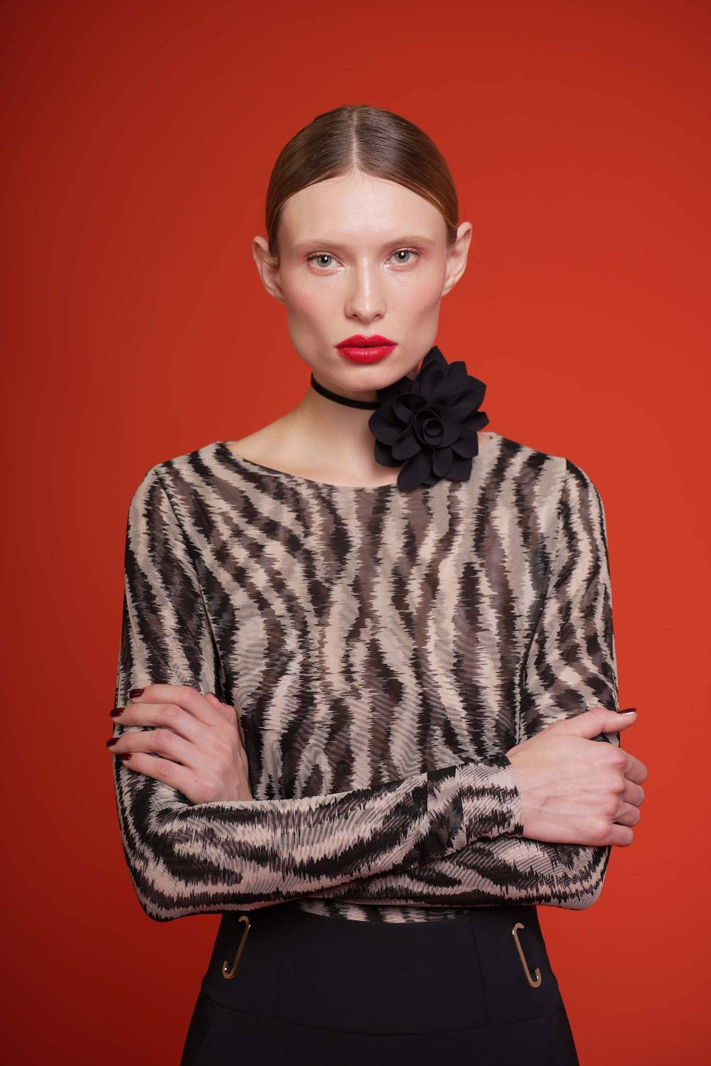 La Petite Robe Di Chiara Boni flower brooch