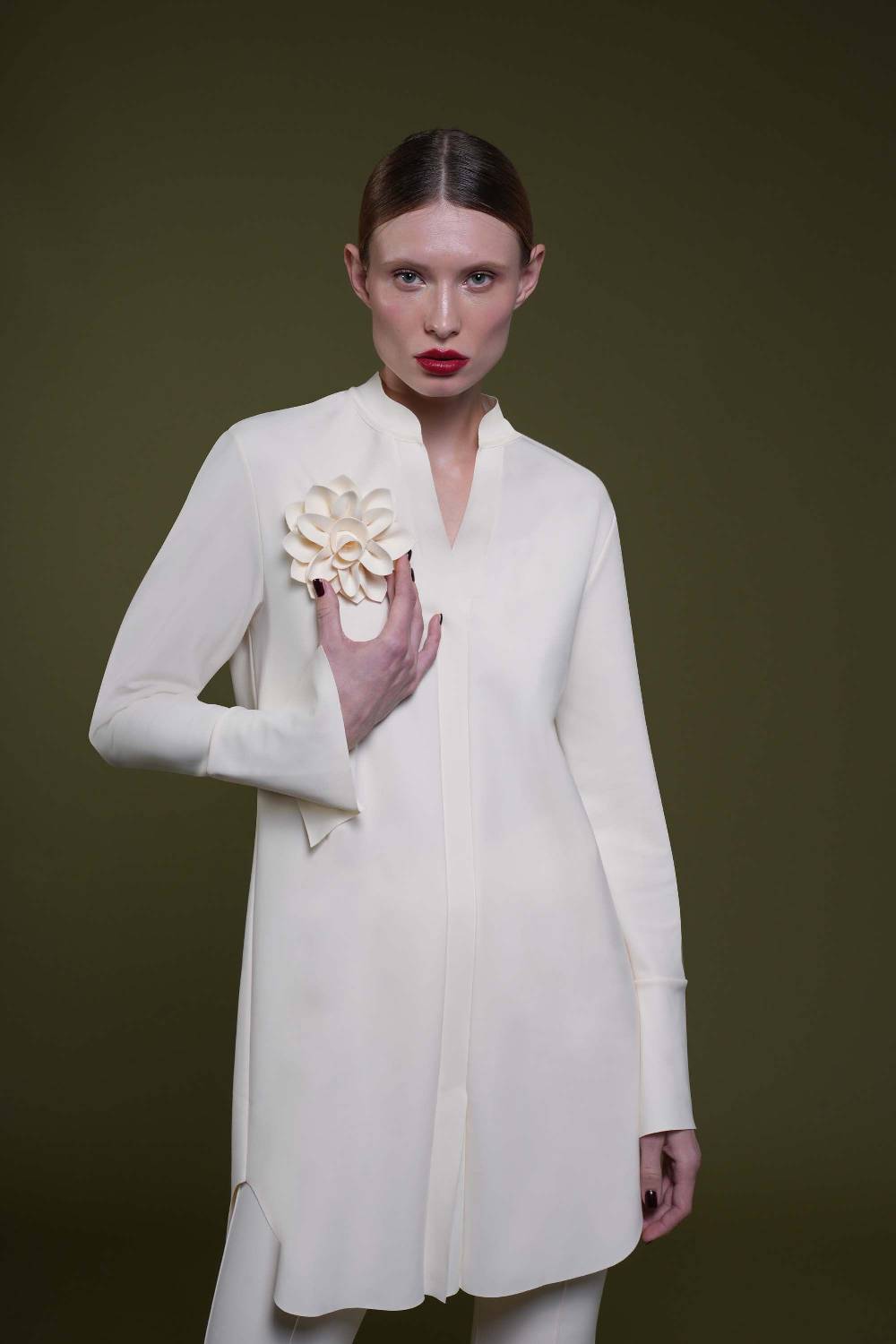 La Petite Robe Di Chiara Boni flower brooch Super sconto