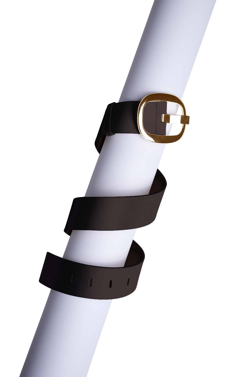 La Petite Robe Di Chiara Boni leather belt with metallic buckle Trasporto libero internazionale