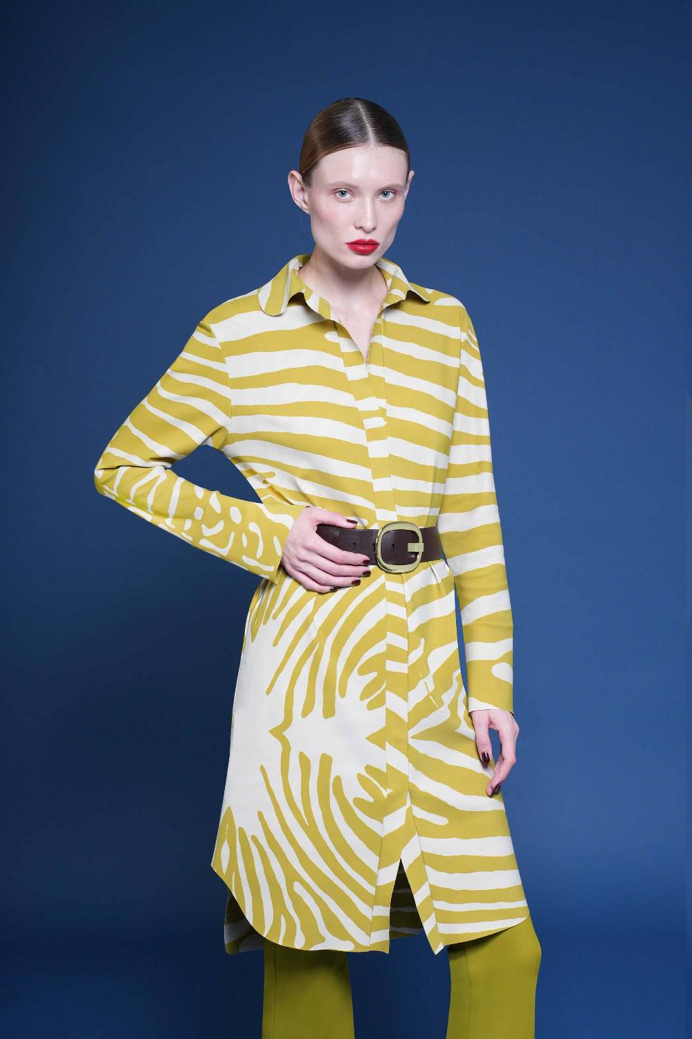 La Petite Robe Di Chiara Boni leather belt with metallic buckle Trasporto libero internazionale