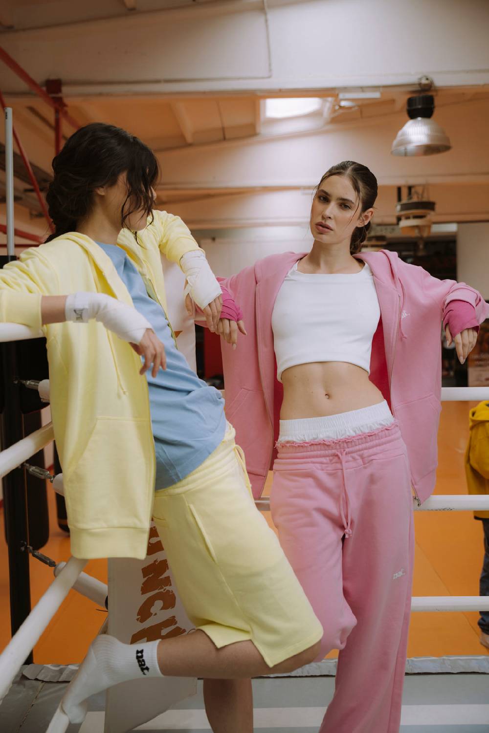 Not After Ten BASKET BOXER PASTEL YELLOW Smaltimento dello stoccaggio