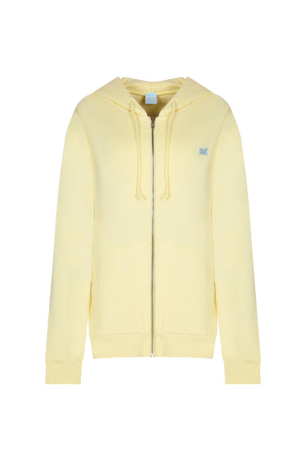 Not After Ten HOODIE ZIP NAT SS PASTEL YELLOW Offerta temporanea