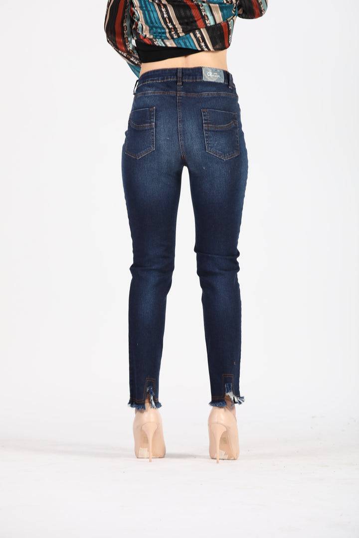 Oltre Tempo Jeans basic un bottone Negozio