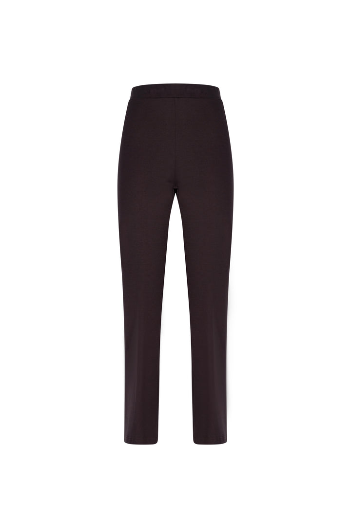 Oltre Tempo Pantalone gamba dritta in punto milano di viscosa Pezzi Unici