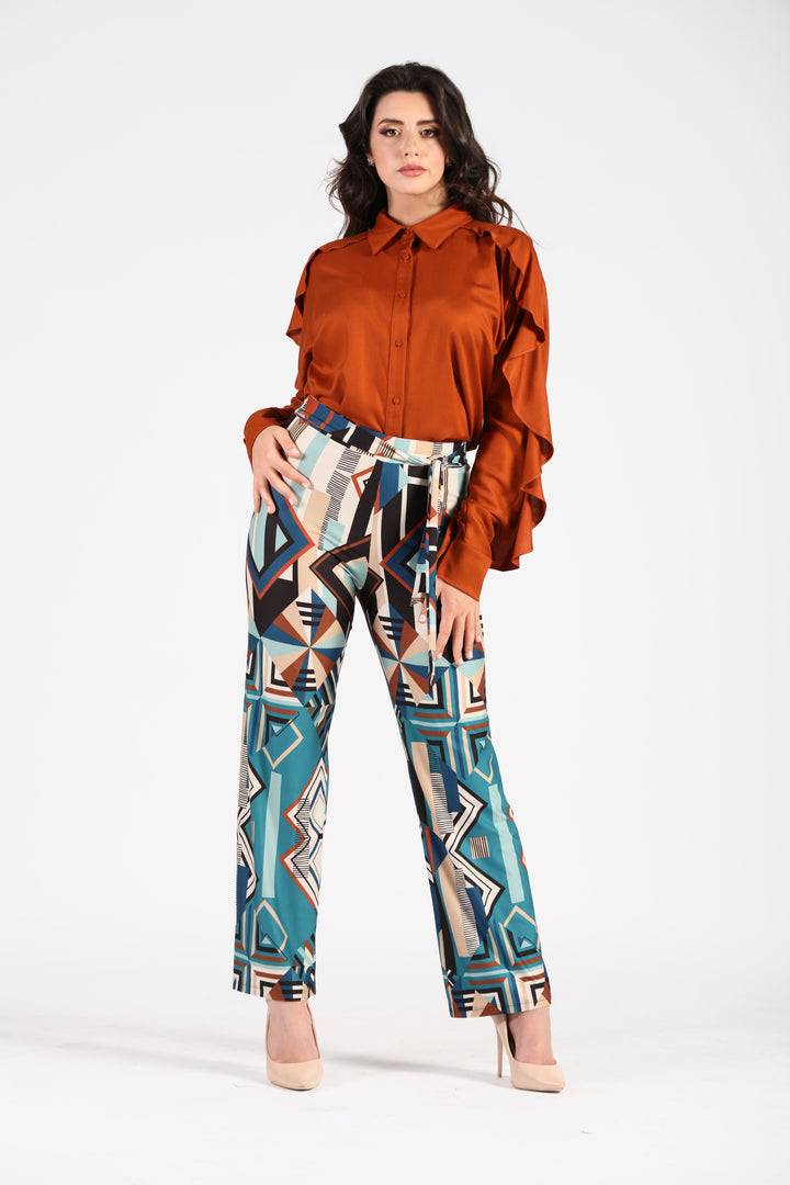 Oltre Tempo Pantalone in jersey con fusciacca Shopping Online