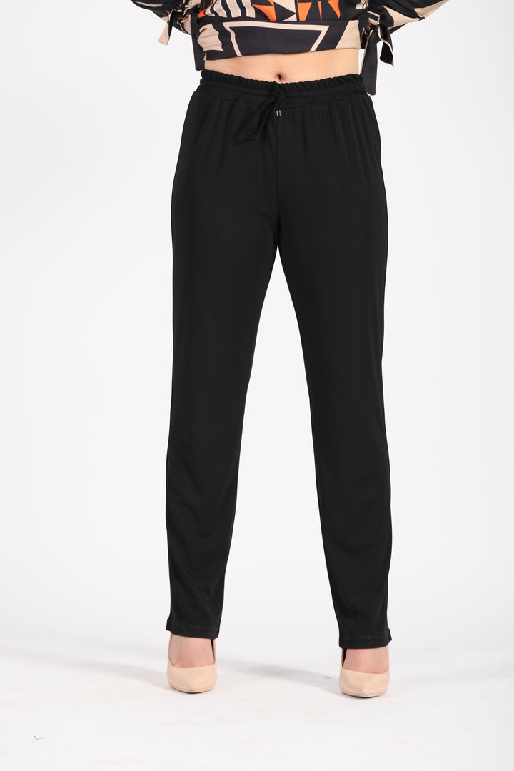 Oltre Tempo Pantalone in jersey con elastico in vita Offerta speciale