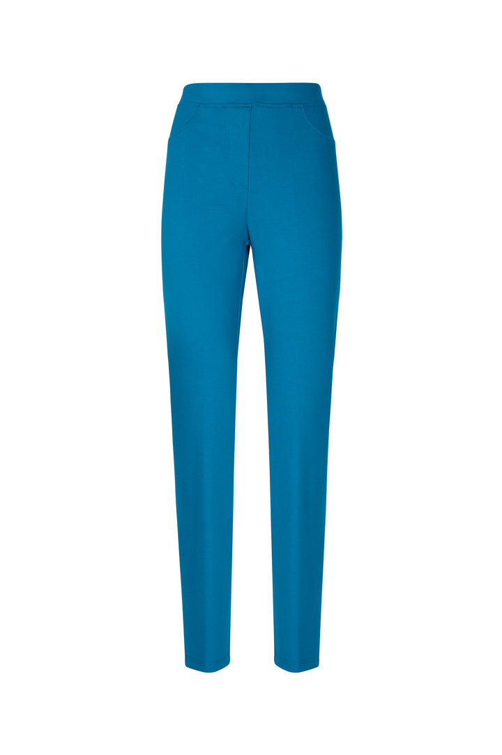 Oltre Tempo Pantalone dritto in punto milano con elastico in vita Soddisfazione Garantita