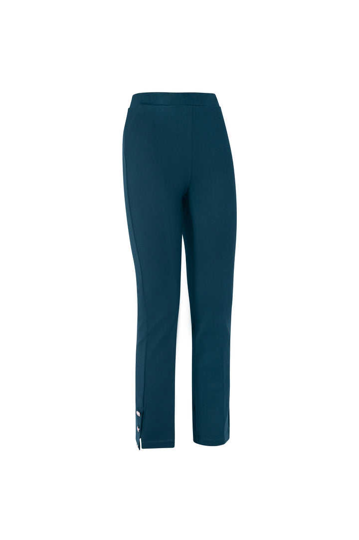 Oltre Tempo Pantalone in punto milano con bottoncini al fondo Fino Al -60%