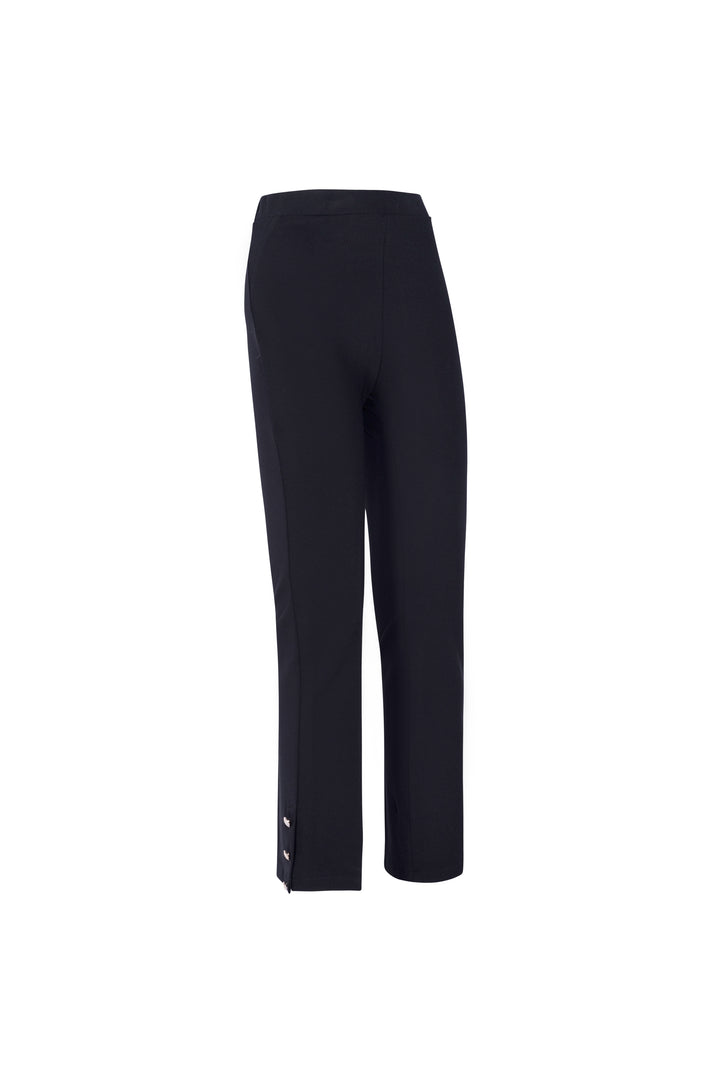 Oltre Tempo Pantalone in punto milano con bottoncini al fondo Fino Al -60%