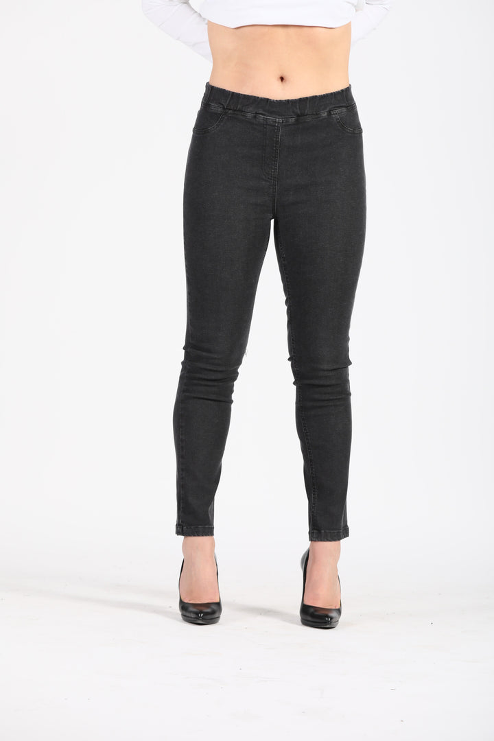 Oltre Tempo Jeans con elastico in vita Consegna Veloce